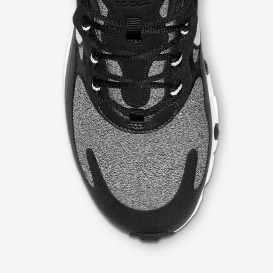 Nike Air Max 270 React (Optical) | Black / Off Noir / Vast Grey - Click Image to Close