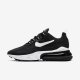 Nike Air Max 270 React | Black / Black / Black / White Nike Air Max 270 React | Black / Black / Black / White