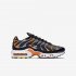 Nike Air Max Plus | Dark Grey / Total Orange / White / Wolf Grey