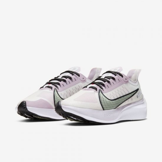 Nike Zoom Gravity | White / Iced Lilac / Black / Pistachio Frost - Click Image to Close