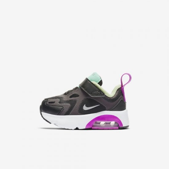 Nike Air Max 200 | Black / Thunder Grey / Aurora / Metallic Silver - Click Image to Close