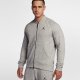 Jordan Lifestyle Fleece Bomber | Dark Grey Heather / Black