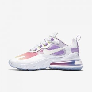 Nike Air Max 270 React | Multi-Colour / White / Metallic Gold / White