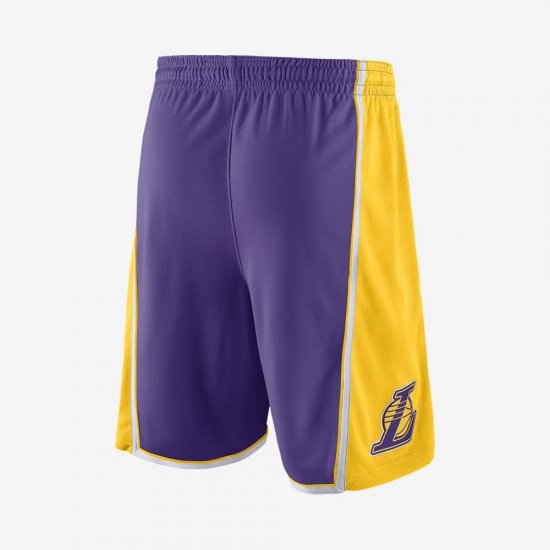 Los Angeles Lakers Nike Statement Edition Swingman | Field Purple / Amarillo / White / White - Click Image to Close