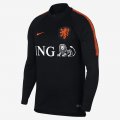 Netherlands Dri-FIT Squad Drill | Black / Black / Safety Orange / Safety Orange