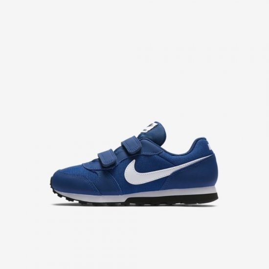 Nike MD Runner 2 | Gym Blue / Black / White - Click Image to Close