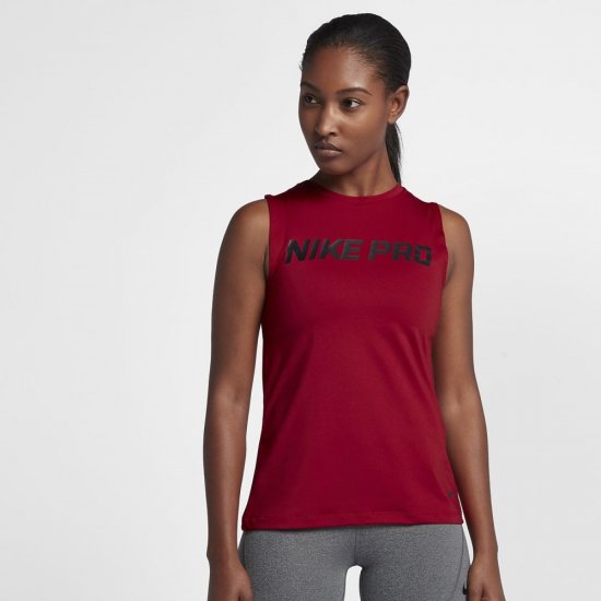 Nike Pro | Gym Red / Black - Click Image to Close