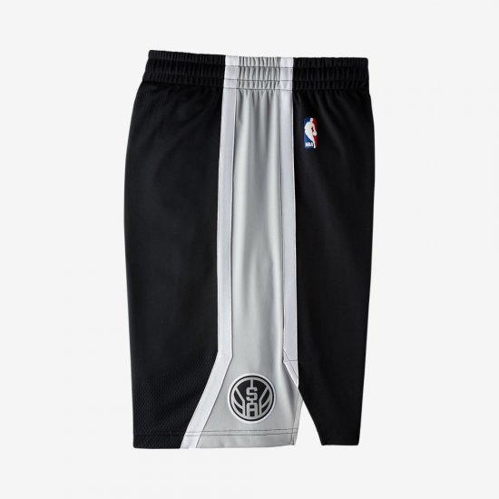 San Antonio Spurs Nike Icon Edition Authentic | Black / White - Click Image to Close