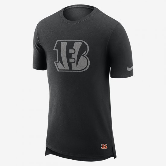 Nike Enzyme Droptail (NFL Bengals) | Black / Black - Click Image to Close