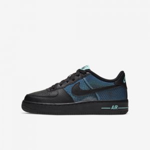 Nike Air Force 1 SE | Black / Blue Hero / Aurora / Black