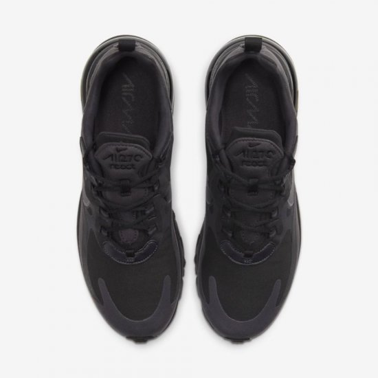 Nike Air Max 270 React | Black / Oil Grey / Black / Oil Grey - Click Image to Close