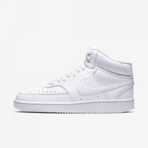 Nike Court Vision Mid | White / White / White