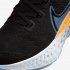 Nike React Infinity Run Flyknit | Black / Laser Orange / White / University Blue