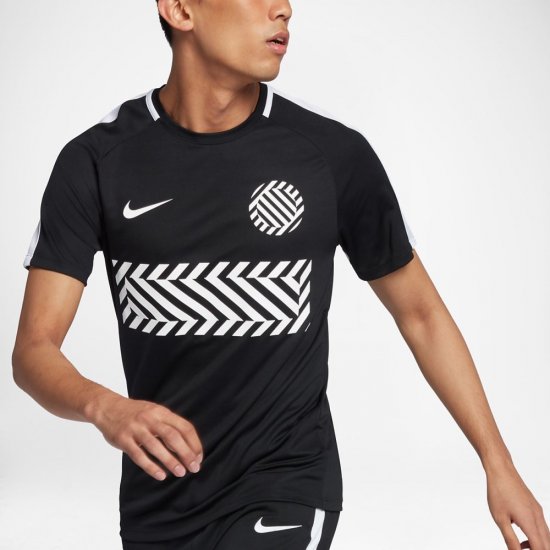 Nike Dry Academy | Black / White / White - Click Image to Close