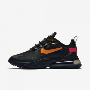 Nike Air Max 270 React | Black / University Red / Light Smoke Grey / Magma Orange