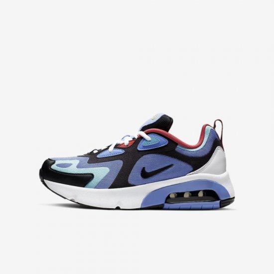 Nike Air Max 200 | Royal Pulse / Light Aqua / Ember Glow / Oil Grey - Click Image to Close