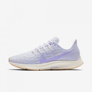 Nike Air Zoom Pegasus 36 | Platinum Tint / Pale Ivory / Celestial Gold / Purple Agate