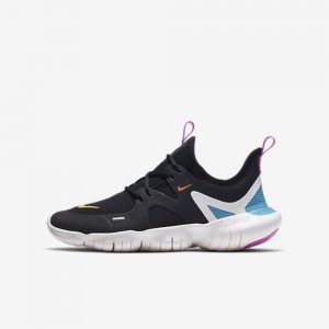 Nike Free RN 5.0 | Black / Blue Hero / Hyper Violet / Laser Orange