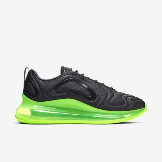 Nike Air Max 720 | Anthracite / Black / Electric Green - Click Image to Close