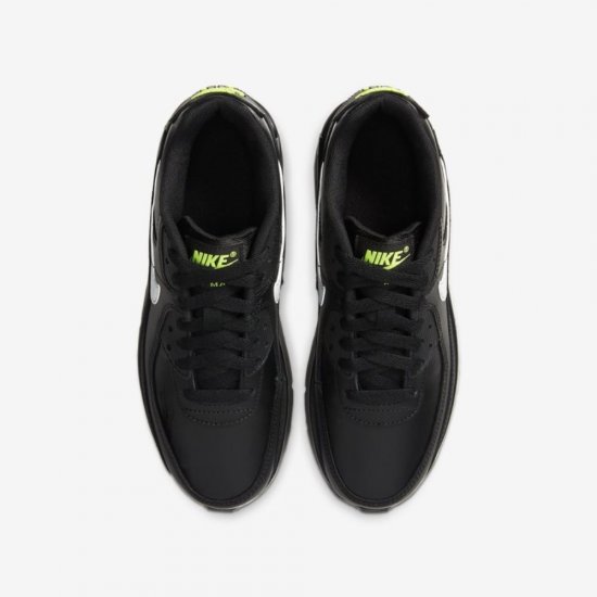 Nike Air Max 90 | Black / Volt / Light Smoke Grey - Click Image to Close
