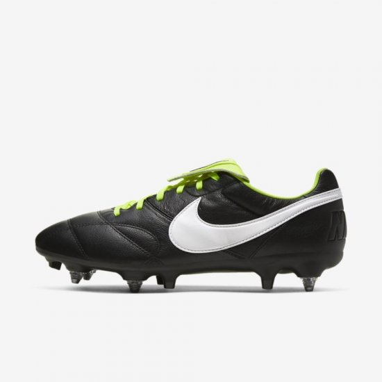 Nike Premier II Anti-Clog Traction SG-PRO | Black / Volt / White - Click Image to Close