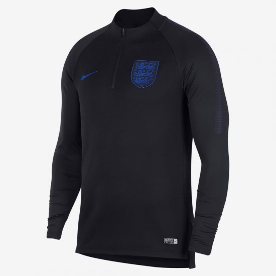 England Dri-FIT Squad Drill | Black / Blackened Blue / Sport Royal - Click Image to Close