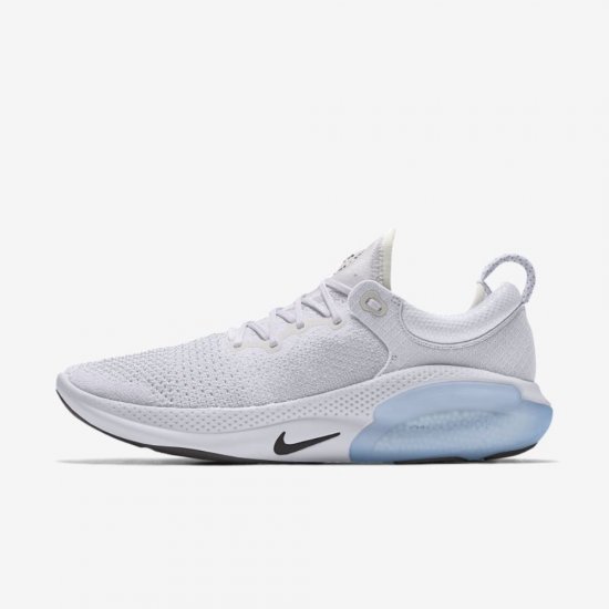 Nike Joyride Run Flyknit By You | White / Pure Platinum - Click Image to Close