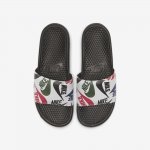 Nike Benassi JDI | Black / White / Multi-Colour / Black