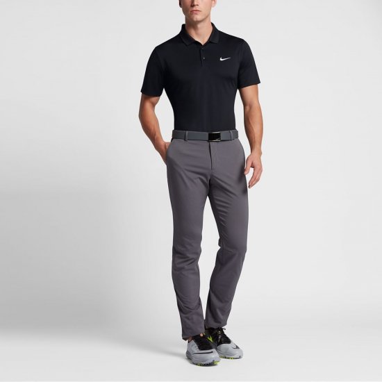Nike Victory Slim Fit Solid | Black / White - Click Image to Close