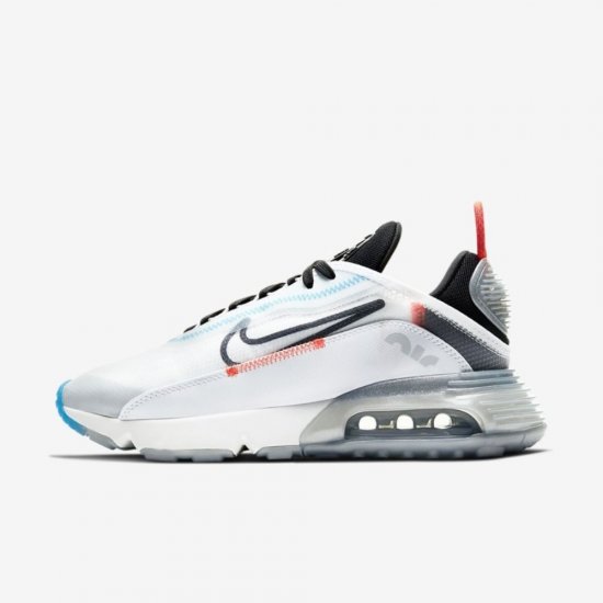 Nike Air Max 2090 | White / Pure Platinum / Bright Crimson / Black - Click Image to Close