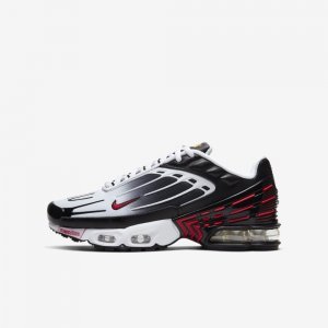 Nike Air Max Plus 3 | Black / White / Black / University Red