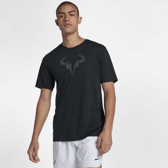 NikeCourt Rafa | Black / White / White - Click Image to Close