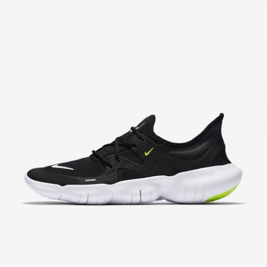 Nike Free RN 5.0 | Black / Anthracite / Volt / White - Click Image to Close