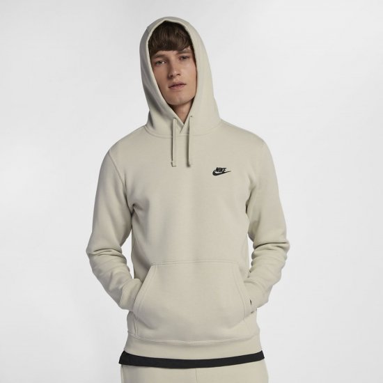 Nike Sportswear Fleece | Light Bone / Light Bone / Black - Click Image to Close