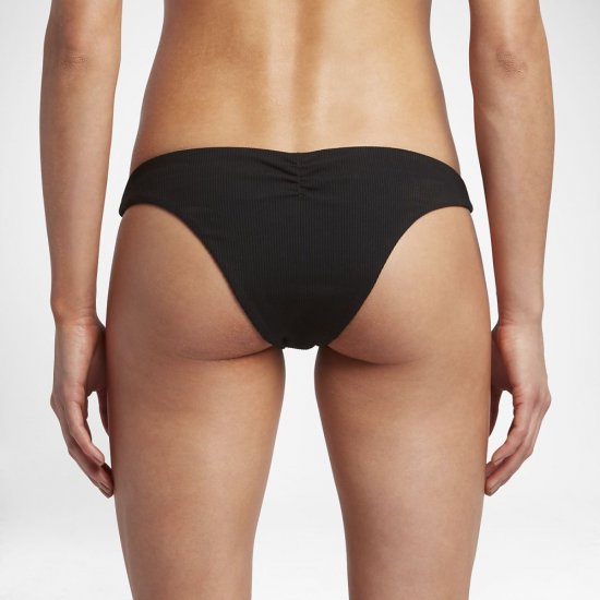 Hurley Quick Dry Cheeky | Black - Click Image to Close