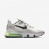 Nike Air Max 270 React | Summit White / Vast Grey / Silver Lilac / Electric Green