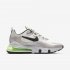 Nike Air Max 270 React | Summit White / Vast Grey / Silver Lilac / Electric Green