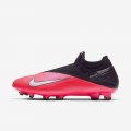 Nike Phantom Vision 2 Elite Dynamic Fit FG | Laser Crimson / Black / Metallic Silver