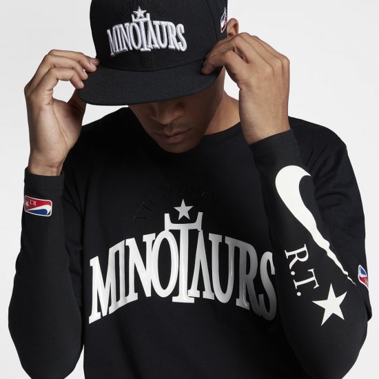 NikeLab x RT Victorious Minotaurs | Black / Black / White - Click Image to Close
