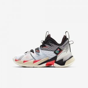 Jordan 'Why Not?' Zer0.3 | White / Black / Metallic Silver / University Red