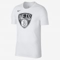 Brooklyn Nets Nike Dry Logo | White