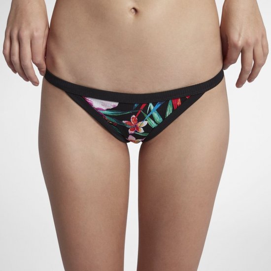Hurley Quick Dry Garden Cheeky | Black - Click Image to Close