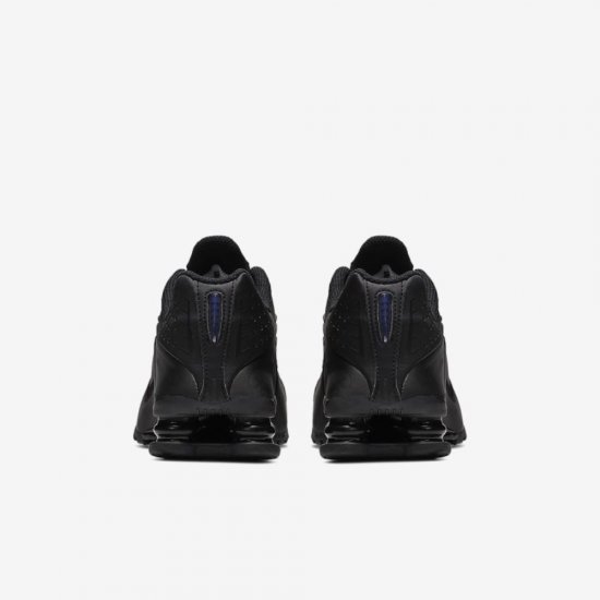 Nike Shox R4 | Black / Black / White / Black - Click Image to Close