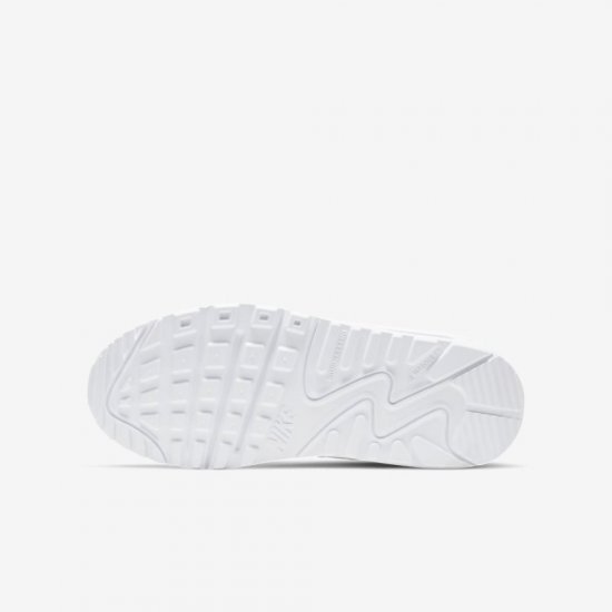 Nike Air Max 90 LTR | White / Metallic Silver / White / White - Click Image to Close