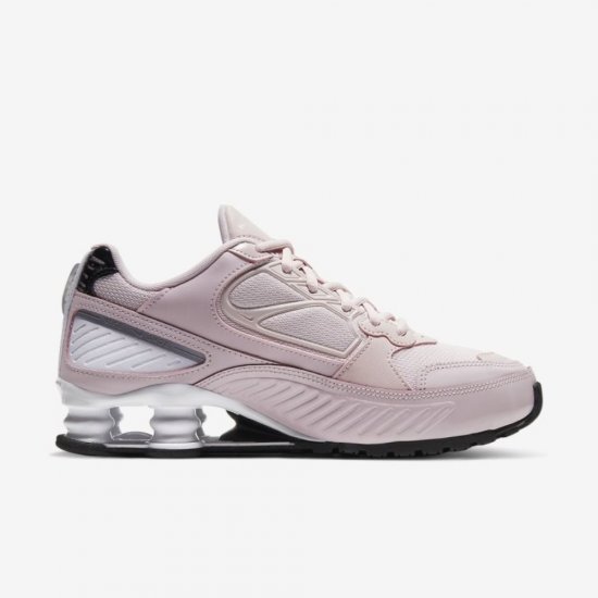 Nike Shox Enigma 9000 | Barely Rose / Black / White / Reflect Silver - Click Image to Close