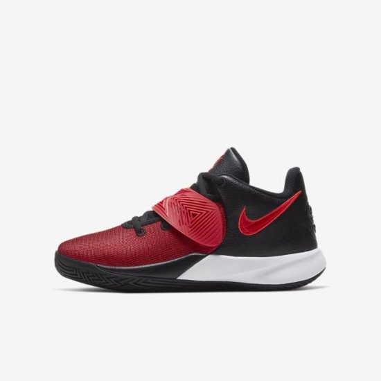 Kyrie Flytrap 3 | Black / White / White / University Red - Click Image to Close