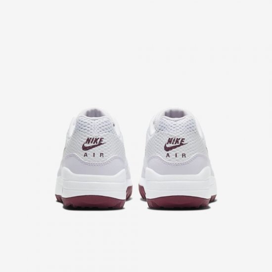 Nike Air Max 1 G | White / Barely Grape / Villain Red - Click Image to Close