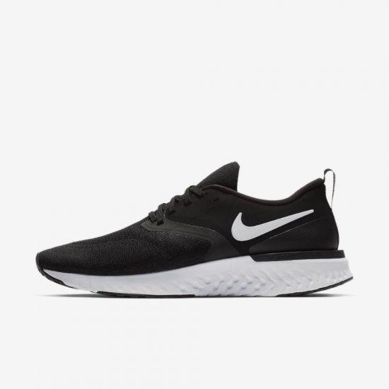 Nike Odyssey React Flyknit 2 | Black / White - Click Image to Close