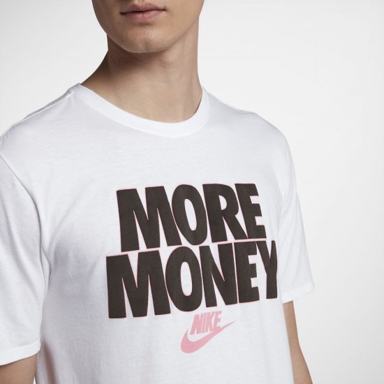 Nike Sportswear "More Money" | White / Team Red - Click Image to Close