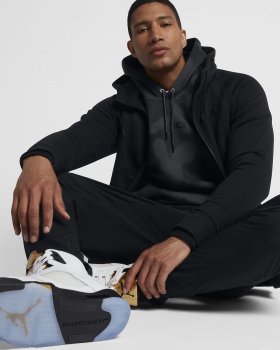 Jordan Lifestyle Wings Fleece | Black / Black